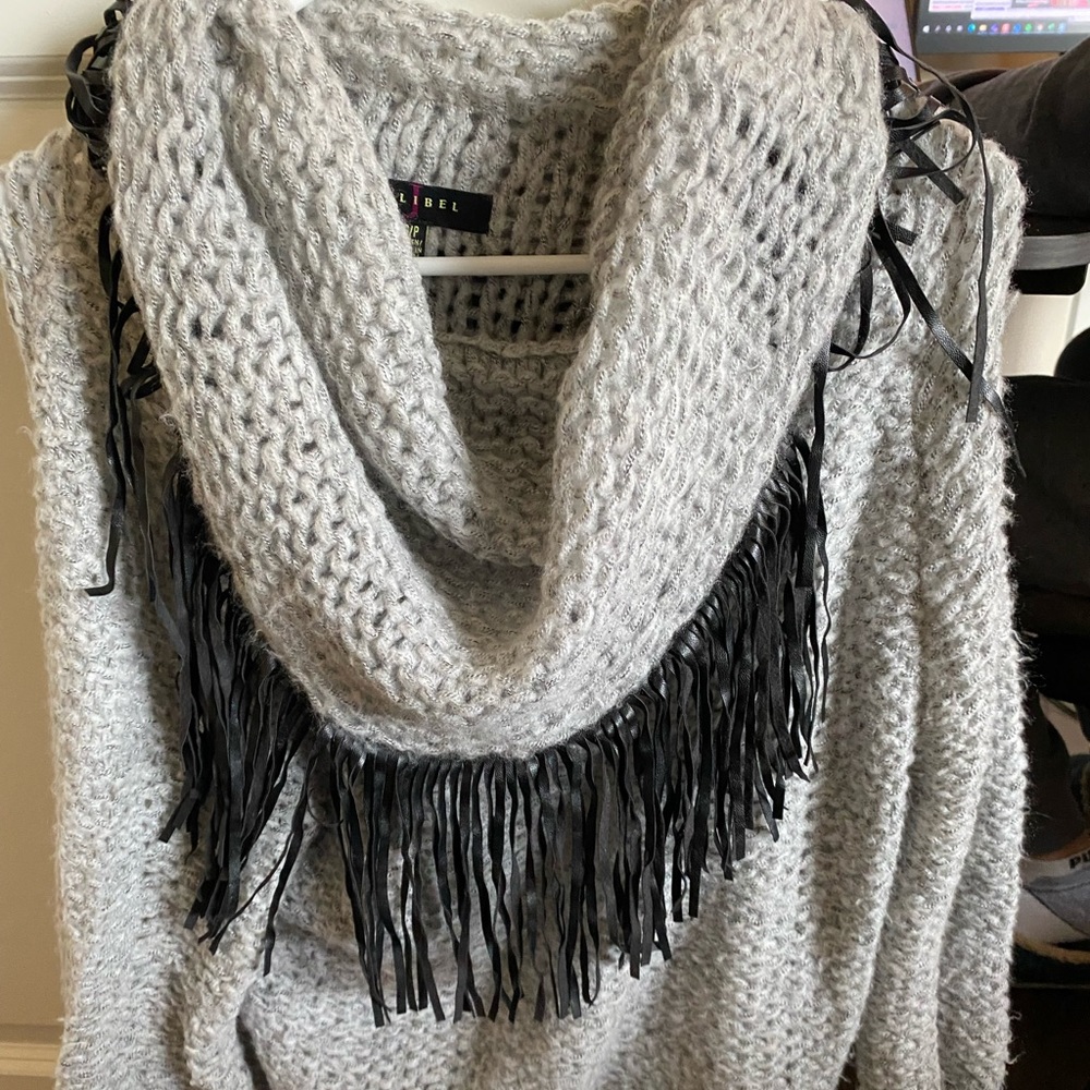 Off the shoulder OR baggy neck sweater